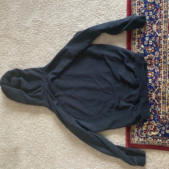 Adidas black hoodie with front pocket. - Picture 3 of 6